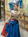 海淀区美丽的少数民族少女